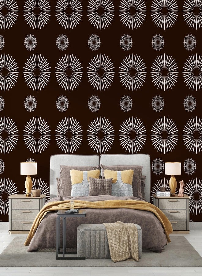 StenCart Fireworks Pack of 2 Stencil for Wall Painting Home DIY Reusable Wall Stencil Design for Wall Decoration (16-inch x 24 inch) - Combo of 2 - Image 3